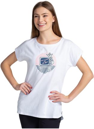 Koszulka damska Kilpi Nellim Wielkość: S / Kolor: biały