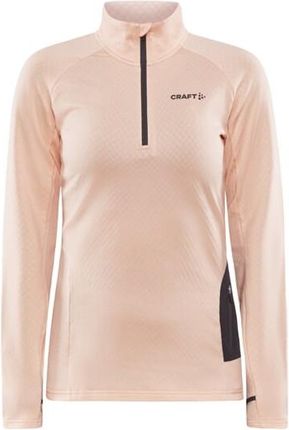 Damska koszulka Craft CORE Trim Thermal Wielkość: S / Kolor: różowy/biały