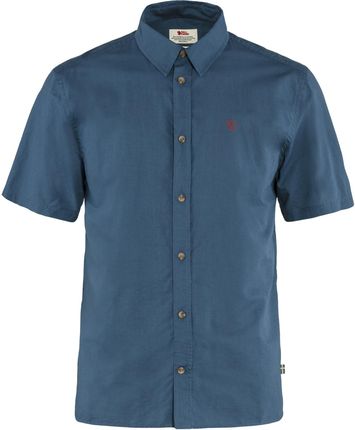 Koszula męska Fjällräven Övik Lite Shirt SS M Wielkość: L / Kolor: niebieski