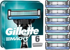 Zdjęcie Gillette Mach3 Men's Razor Blade wkłady zapasowe 6 szt. - Kleczew