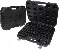 Zdjęcie YATO ZESTAW NASADEK UDAROWYCH 1/2" 40SZT YT-10555 - Łapy