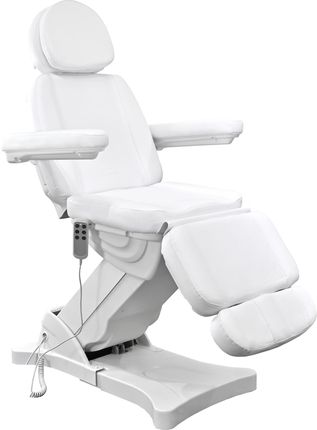 Calissimo Fotel Kosmetyczny Elektryczny Do Salonu Kosmetycznego Pedicure Regulacja 3 Siłowniki Jayden (PRZQPM910HWHITE)