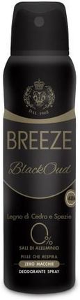 Breeze Black Oud dezodorant Cedr i Przyprawy 150ml