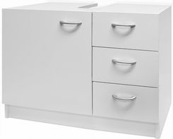 Casaria Szafka Pod Zlewozmywak Z 3 Szufladami Kolor Biały
