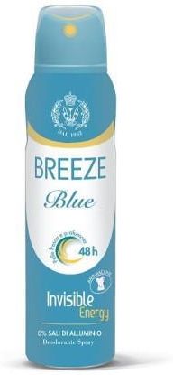 Breeze dezodorant BLUE Invisible Energy 150ml