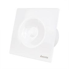 Wentylator łazienkowy Awenta Silent 100mm Control + Regulacja Prędkości + Timer Białe Tworzywo Abs