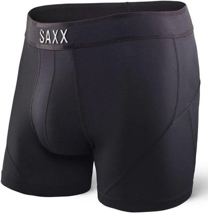 Bokserki treningowe męskie SAXX KINETIC Boxer Brief - czarne