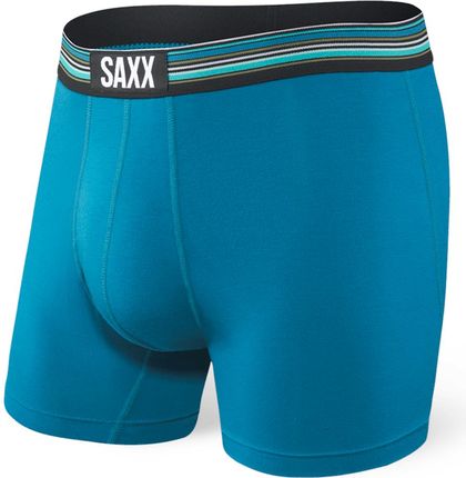 Bokserki męskie szybkoschnące SAXX VIBE Boxer Brief - niebieskie