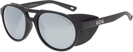 Lodowcowe okulary z osłonkami przeciwsłoneczne z polaryzacją GOG E410-1P w kat.4