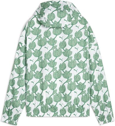 Kurtka z kapturem damska Puma BLOSSOM AOP WINDBREAKER wielokolorowa 62497686 - zdjęcie 3