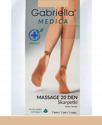 GABRIELLA Medica Massage Skarpetki 20den MELISA / UNI