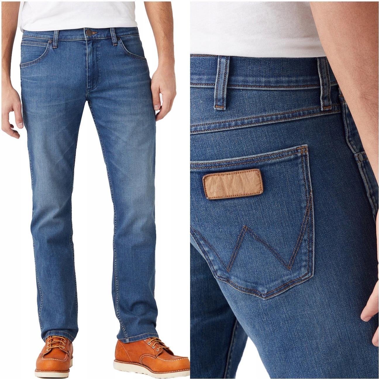 Pantalon Chino Wrangler Arizona Homme - Taille W35 L34 Beige - Occasion Très Bon état