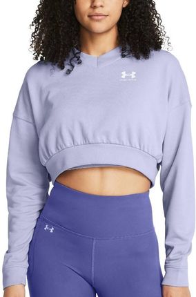 Bluza Under Armour UA Rival Terry OS Crop Crw-PPL 1382738-539 Rozmiar S