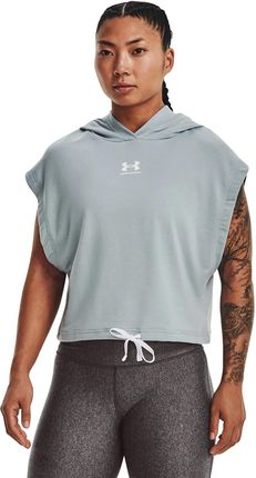Under Armour Rival Terry Ss Hoodie Blue