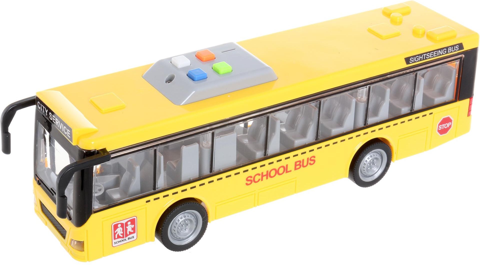 Bigtoys Szkolny Autobus Bus Auto Pojazd Światło Dźwięk Autokar ...
