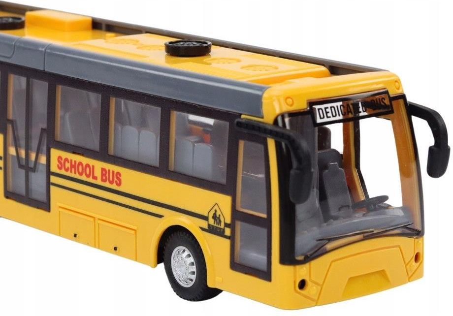Leantoys Autobus Szkolny Przegubowy R/C 1:32 Żółty - Ceny i opinie ...