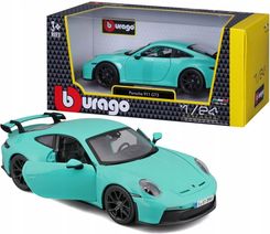 Zdjęcie Bburago Porsche 911 Gt3 Mint Green 1:24 - Miejska Górka