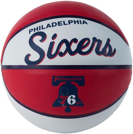 Wilson Team Retro Philadelphia 76Ers Mini Ball Rozmiar 3
