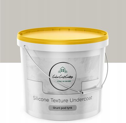 Colour Craft Coatings Grunt Pod Tynk Silikonowy 15kg Szary Popielaty