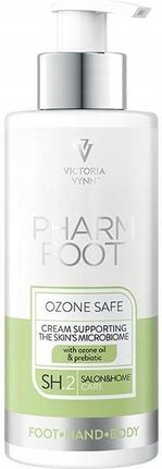 Home Pharm Foot OZONE SAFE 250 ml - KREM WSPIERAJĄCY MIKROBIOM SKÓRY z oliwą ozonowaną i prebiotykiem