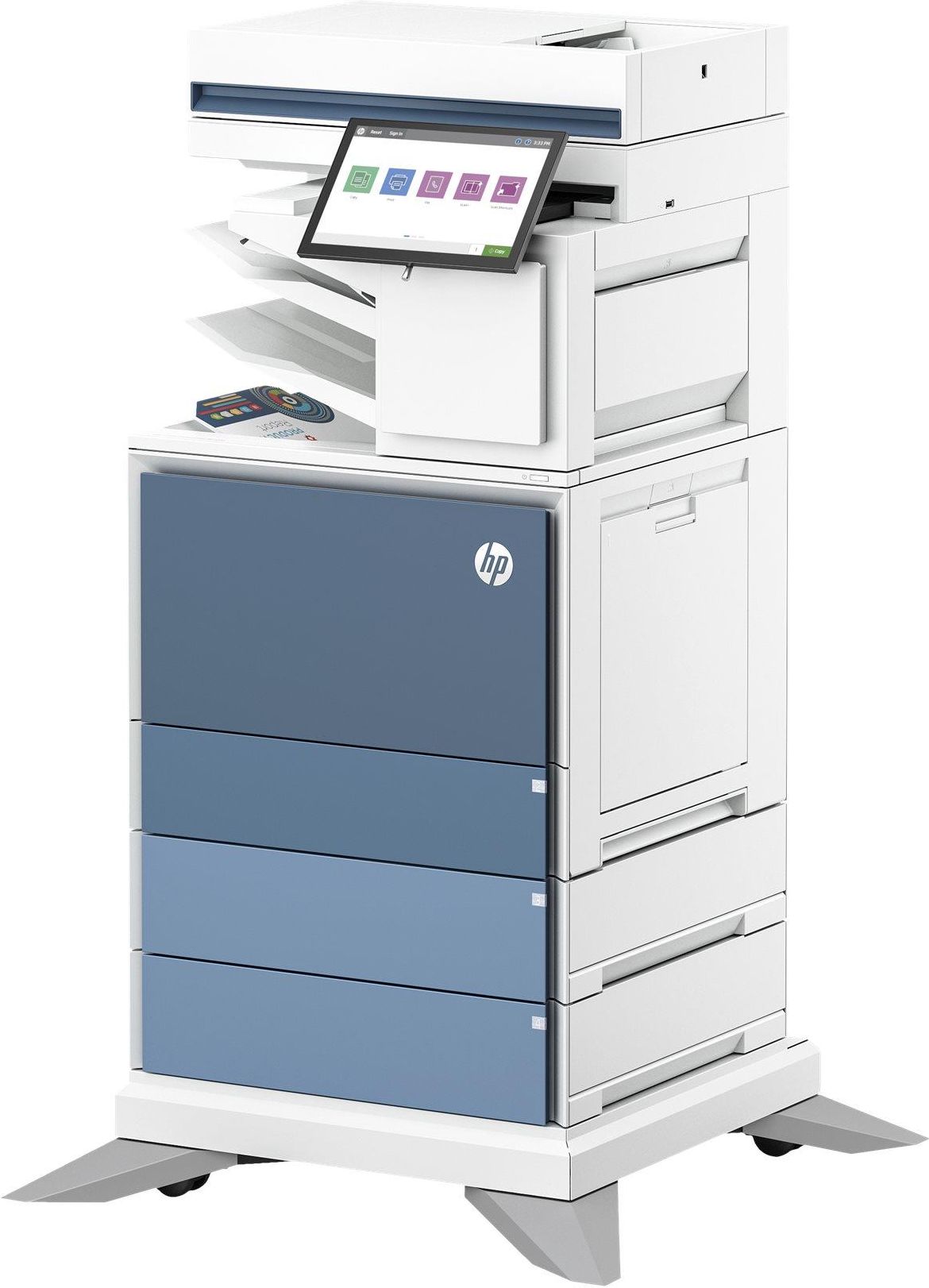 Urządzenie Wielofunkcyjne Laserowe Hp Color Laserjet Enterprise Flow Mfp 6800zfsw 6qn37a 6158