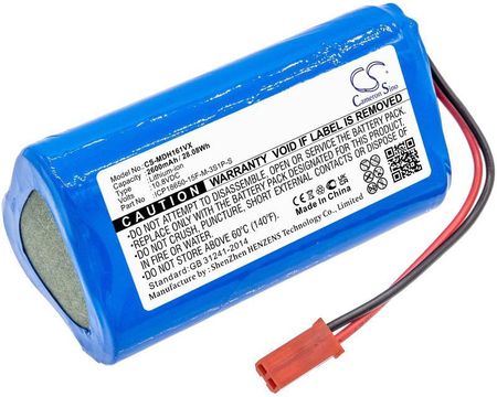 Pin robot hút bụi Medion MD18500, MD18501, MD19510, MD19511, bảo hành 12 tháng, lỗi 1 đổi 1