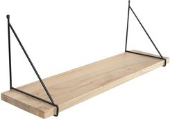 Zdjęcie Domax Home Półka Ścienna Wisząca Loft Drewniana Fal 1 (67815) - Lębork