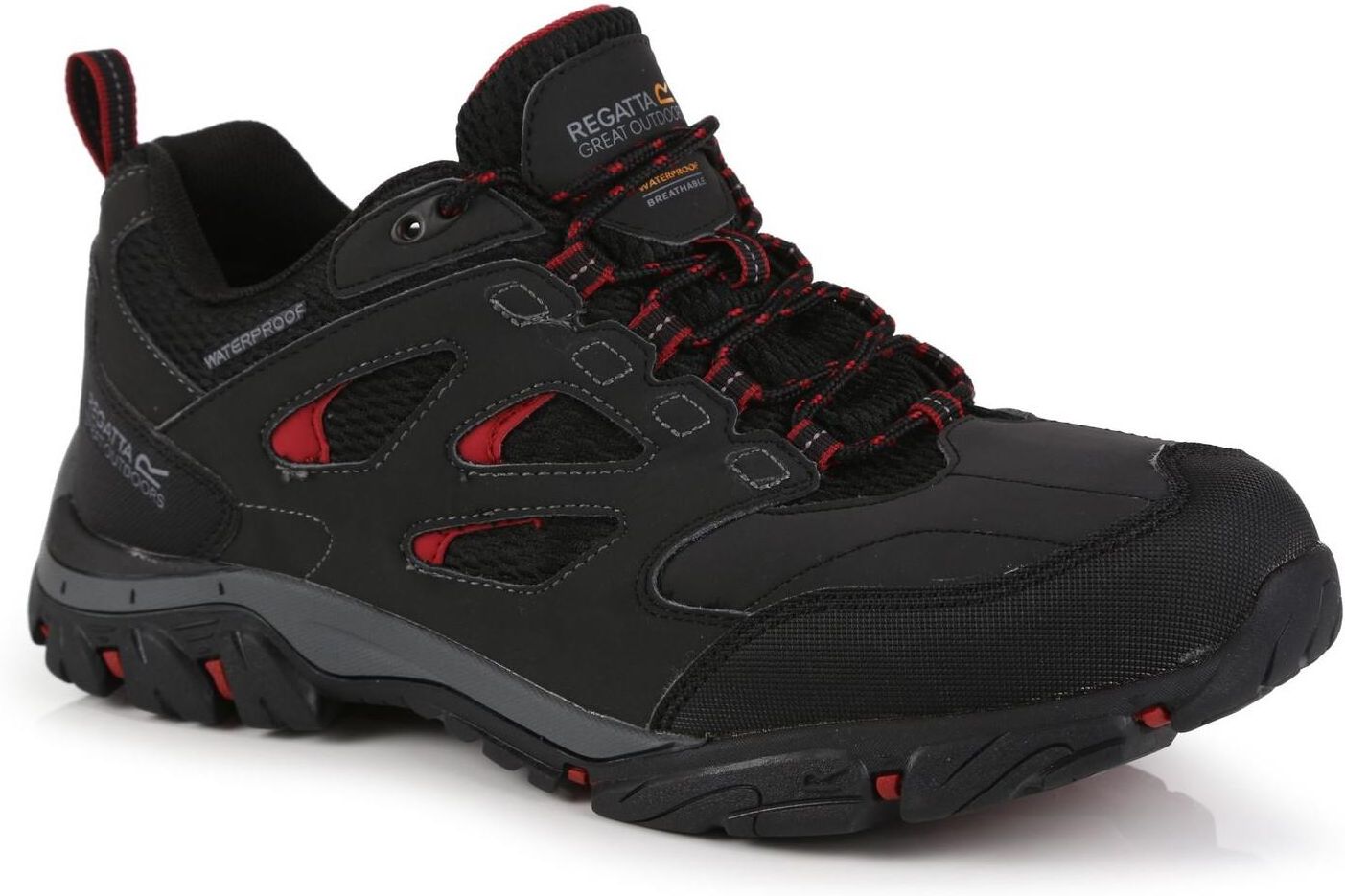 Regatta Men's Holcombe Low III scarpe da trekking acqua resistente imbottito Durable Hiking Footwear