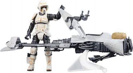 Hasbro Speeder Bike With Scout Trooper & Grogu Figurka Star