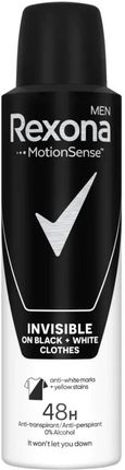 Rexona Spray Invisible Black & White 150ml