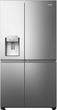 Lodówka HISENSE RS818N4TIE Side by Side No Frost 179cm Inox Podajnik wody Kostkarka Wi-Fi ConnectLife Metal Tech Cooling | DO 100 ZŁ RABATU NA START W