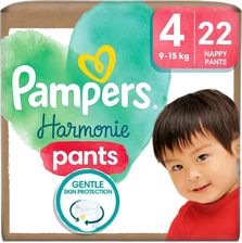 Zdjęcie Pampers pieluchomajtki Harmonie Baby rozmiar 4 22 szt. - Płoty