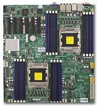 Supermicro X9DRD-EF Intel LGA 2011 (Socket R) E5-2600 6.4,7.2,8 GT-s 135 W DDR3-SDRAM (X9DRDEFB)