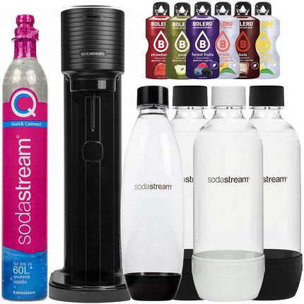 Sodastream Saturator Gaia Titan jedna butelka + Butelki 3x 1L Standard + Bolero