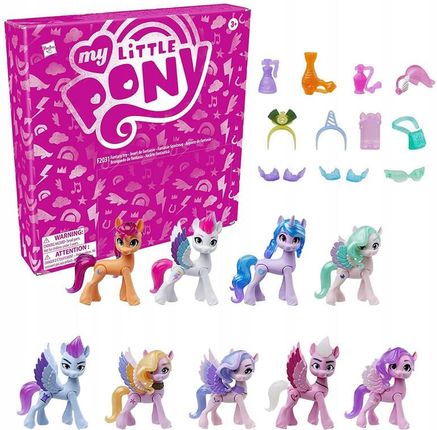 Bandai My Little Pony Królewska Gala Nowa Generacja 9 Figurek Kucyki Akcesoria