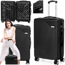 Zdjęcie Walizka na kółkach Sapphire ST-140 czarna - średnia M DUO - Żory