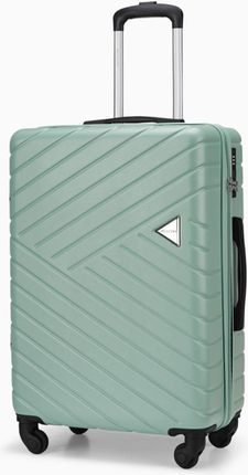 Średnia walizka PUCCINI MALAGA ABS027B 5C Miętowa