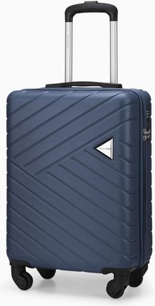 Mała kabinowa walizka PUCCINI MALAGA ABS027C 7A Granatowa