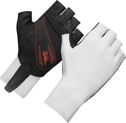 Rękawiczki Krótkie Gripgrab Aero Tt Raceday Biały