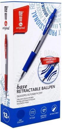 Memobe Długopis Automatyczny Base Niebieski (12Szt)Memobe -