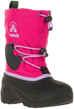 Śniegowce dziecięce Kamik Southpole 4 Rozmiar butów (UE): 27 / Kolor: różowy/czarny