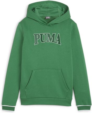 Bluza z kapturem chłopięca Puma SQUAD TR zielona 67926186