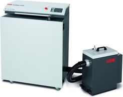 Nacinarka do kartonów HSM ProfiPack P425 zasilanie trójfazowe -z adapterem do systemu odpylającego + System odpylający