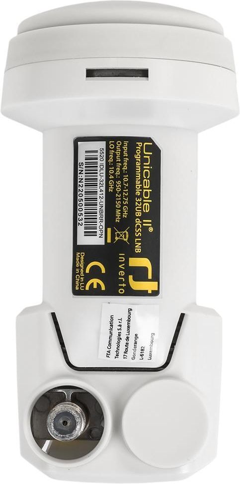 Konwerter sat inverto quad unicable ii + 1 legacy port - Opinie i ceny ...