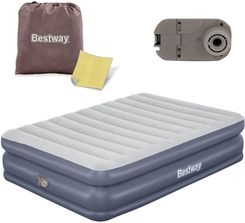 Zdjęcie Bestway Materac Dmuchany Dwuos Do Spania Z Pompką 203X152X51Cm - Płock