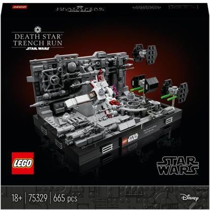 Produkt z outletu: LEGO Star Wars 75329 Diorama: Szturm na Gwiazdę Śmierci 