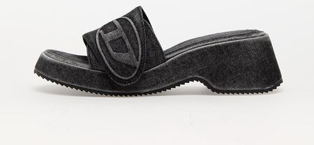 Diesel Oval D Sa-Oval D Pf W Sandals Black Denim - Ceny i