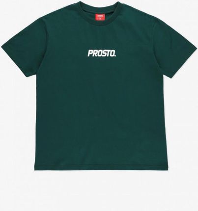 Damski t-shirt z nadrukiem Prosto Classy - zielony