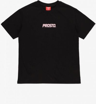 Damski t-shirt z nadrukiem Prosto Classy - czarny