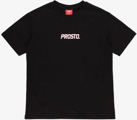 Damski t-shirt z nadrukiem Prosto Classy - czarny